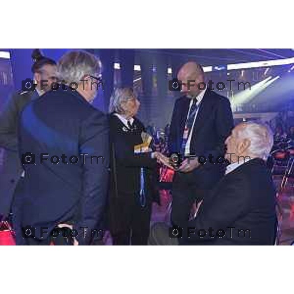 Tiziano Manzoni/LaPresse 3-11- 2025 Italia Cronaca Assemblea Confindustria Bergamo Arena ChorusLife 2025 chissà domani. Orizzonti e sfide per l\'impresa Futura