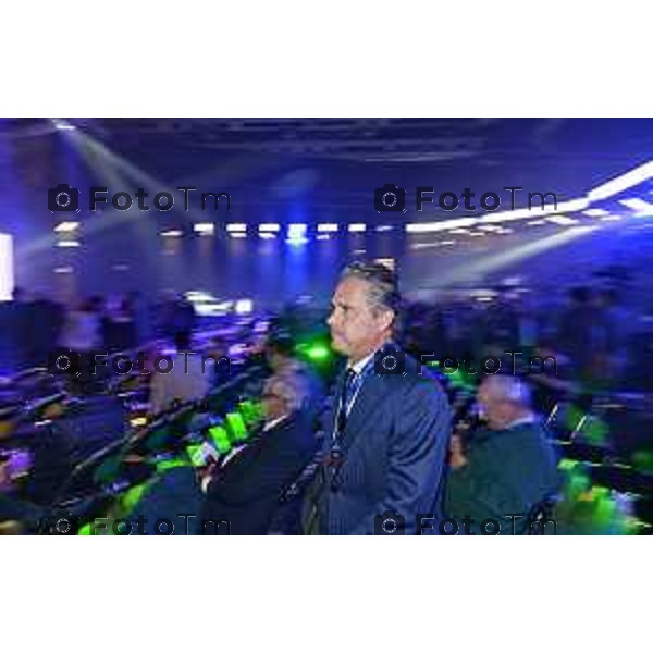 Tiziano Manzoni/LaPresse 3-11- 2025 Italia Cronaca Assemblea Confindustria Bergamo Arena ChorusLife 2025 chissà domani. Orizzonti e sfide per l\'impresa Futura Zanetti