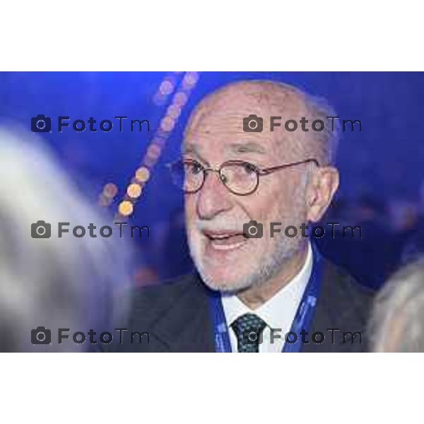 Tiziano Manzoni/LaPresse 3-11- 2025 Italia Cronaca Assemblea Confindustria Bergamo Arena ChorusLife 2025 chissà domani. Orizzonti e sfide per l\'impresa Futura Rocca Tenari Carnevali Elena