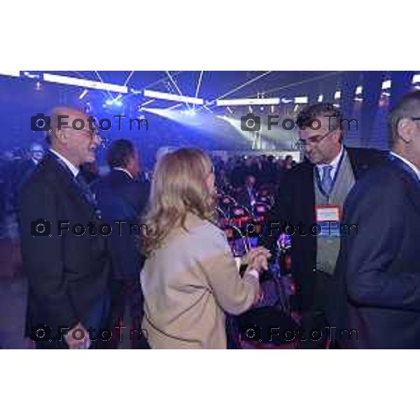 Tiziano Manzoni/LaPresse 3-11- 2025 Italia Cronaca Assemblea Confindustria Bergamo Arena ChorusLife 2025 chissà domani. Orizzonti e sfide per l\'impresa Futura i SIAD è Bernardo Sestini