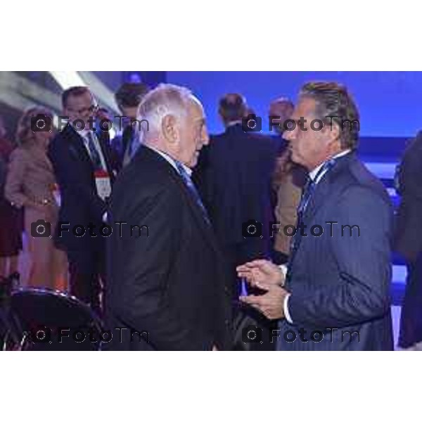 Tiziano Manzoni/LaPresse 3-11- 2025 Italia Cronaca Assemblea Confindustria Bergamo Arena ChorusLife 2025 chissà domani. Orizzonti e sfide per l\'impresa Futura Zanetti