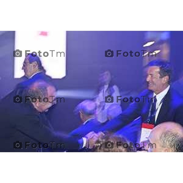 Tiziano Manzoni/LaPresse 3-11- 2025 Italia Cronaca Assemblea Confindustria Bergamo Arena ChorusLife 2025 chissà domani. Orizzonti e sfide per l\'impresa Futura