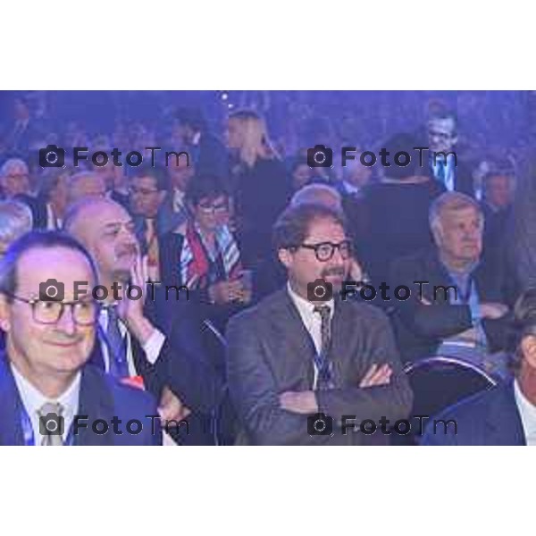Tiziano Manzoni/LaPresse 3-11- 2025 Italia Cronaca Assemblea Confindustria Bergamo Arena ChorusLife 2025 chissà domani. Orizzonti e sfide per l\'impresa Futura