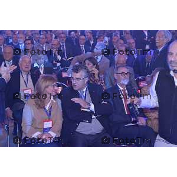 Tiziano Manzoni/LaPresse 3-11- 2025 Italia Cronaca Assemblea Confindustria Bergamo Arena ChorusLife 2025 chissà domani. Orizzonti e sfide per l\'impresa Futura