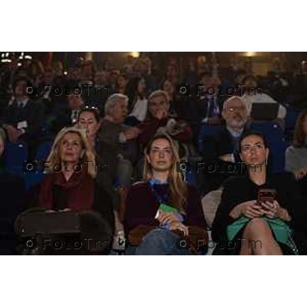 Tiziano Manzoni/LaPresse 3-11- 2025 Italia Cronaca Assemblea Confindustria Bergamo Arena ChorusLife 2025 chissà domani. Orizzonti e sfide per l\'impresa Futura