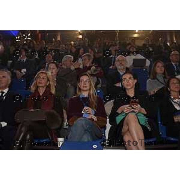 Tiziano Manzoni/LaPresse 3-11- 2025 Italia Cronaca Assemblea Confindustria Bergamo Arena ChorusLife 2025 chissà domani. Orizzonti e sfide per l\'impresa Futura