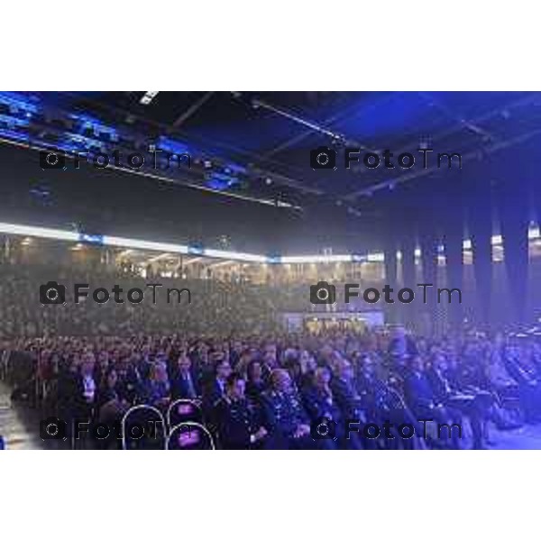 Tiziano Manzoni/LaPresse 3-11- 2025 Italia Cronaca Assemblea Confindustria Bergamo Arena ChorusLife 2025 chissà domani. Orizzonti e sfide per l\'impresa Futura