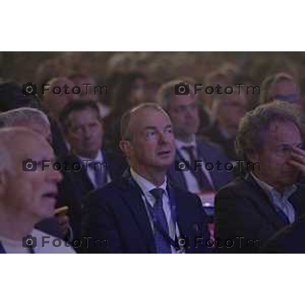 Tiziano Manzoni/LaPresse 3-11- 2025 Italia Cronaca Assemblea Confindustria Bergamo Arena ChorusLife 2025 chissà domani. Orizzonti e sfide per l\'impresa Futura