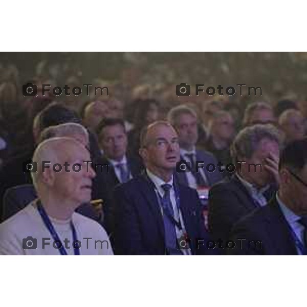 Tiziano Manzoni/LaPresse 3-11- 2025 Italia Cronaca Assemblea Confindustria Bergamo Arena ChorusLife 2025 chissà domani. Orizzonti e sfide per l\'impresa Futura