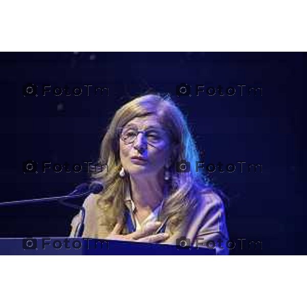 Tiziano Manzoni/LaPresse 3-11- 2025 Italia Cronaca Assemblea Confindustria Bergamo Arena ChorusLife 2025 chissà domani. Orizzonti e sfide per l\'impresa Futura Elena Carnevali