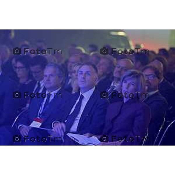 Tiziano Manzoni/LaPresse 3-11- 2025 Italia Cronaca Assemblea Confindustria Bergamo Arena ChorusLife 2025 chissà domani. Orizzonti e sfide per l\'impresa Futura