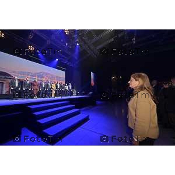 Tiziano Manzoni/LaPresse 3-11- 2025 Italia Cronaca Assemblea Confindustria Bergamo Arena ChorusLife 2025 chissà domani. Orizzonti e sfide per l\'impresa Futura