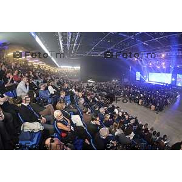 Tiziano Manzoni/LaPresse 3-11- 2025 Italia Cronaca Assemblea Confindustria Bergamo Arena ChorusLife 2025 chissà domani. Orizzonti e sfide per l\'impresa Futura