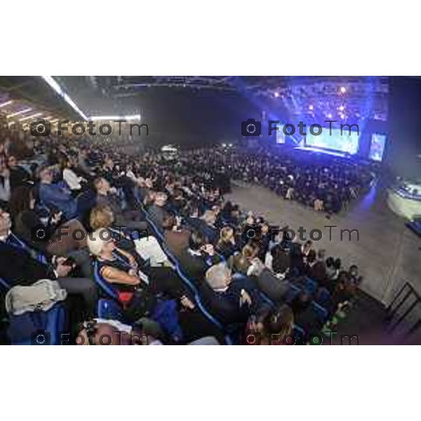 Tiziano Manzoni/LaPresse 3-11- 2025 Italia Cronaca Assemblea Confindustria Bergamo Arena ChorusLife 2025 chissà domani. Orizzonti e sfide per l\'impresa Futura