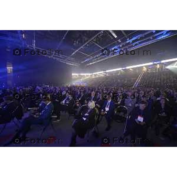 Tiziano Manzoni/LaPresse 3-11- 2025 Italia Cronaca Assemblea Confindustria Bergamo Arena ChorusLife 2025 chissà domani. Orizzonti e sfide per l\'impresa Futura