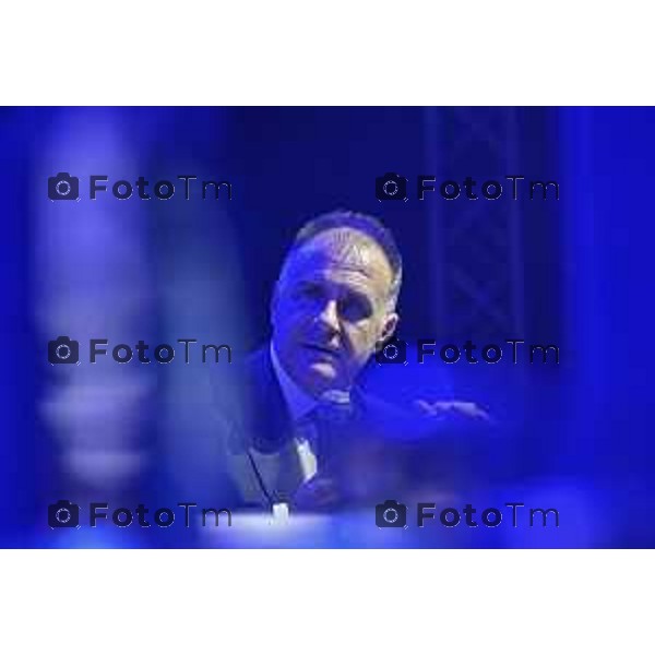 Tiziano Manzoni/LaPresse 3-11- 2025 Italia Cronaca Assemblea Confindustria Bergamo Arena ChorusLife 2025 chissà domani. Orizzonti e sfide per l\'impresa Futura Emanuele Orsini, Presidente Confindustria