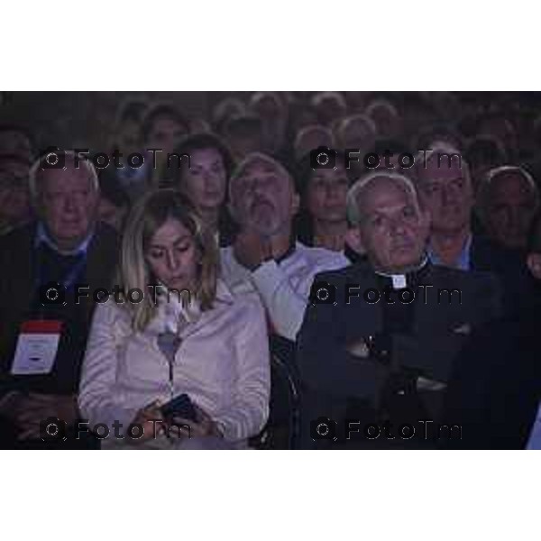 Tiziano Manzoni/LaPresse 3-11- 2025 Italia Cronaca Assemblea Confindustria Bergamo Arena ChorusLife 2025 chissà domani. Orizzonti e sfide per l\'impresa Futura