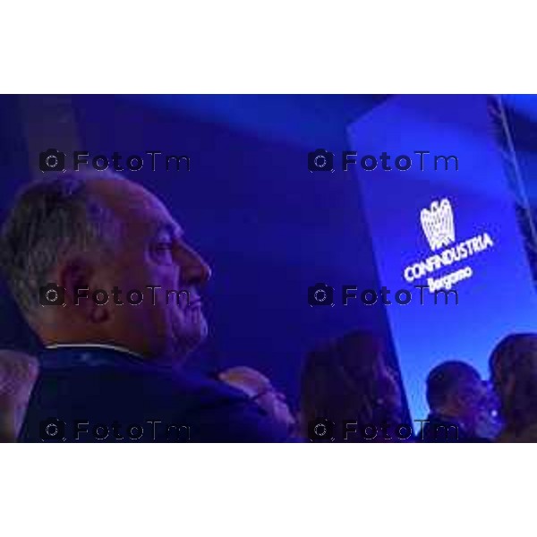 Tiziano Manzoni/LaPresse 3-11- 2025 Italia Cronaca Assemblea Confindustria Bergamo Arena ChorusLife 2025 chissà domani. Orizzonti e sfide per l\'impresa Futura presidente di Cosberg è Gianluigi Viscardi