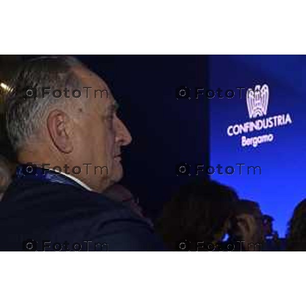 Tiziano Manzoni/LaPresse 3-11- 2025 Italia Cronaca Assemblea Confindustria Bergamo Arena ChorusLife 2025 chissà domani. Orizzonti e sfide per l\'impresa Futura presidente di Cosberg è Gianluigi Viscardi