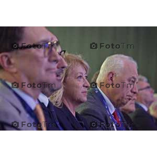 Tiziano Manzoni/LaPresse 3-11- 2025 Italia Cronaca Assemblea Confindustria Bergamo Arena ChorusLife 2025 chissà domani. Orizzonti e sfide per l\'impresa Futura Cristina Bombassei