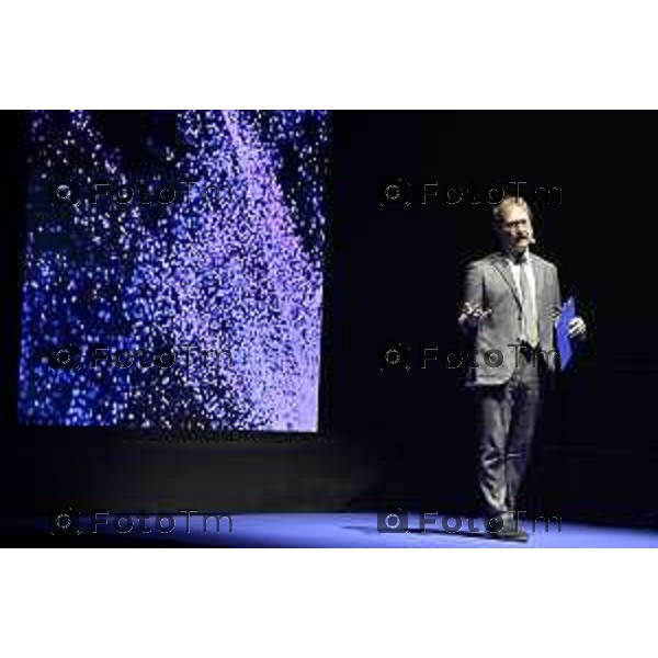 Tiziano Manzoni/LaPresse 3-11- 2025 Italia Cronaca Assemblea Confindustria Bergamo Arena ChorusLife 2025 chissà domani. Orizzonti e sfide per l\'impresa Futura Telmo Pievani