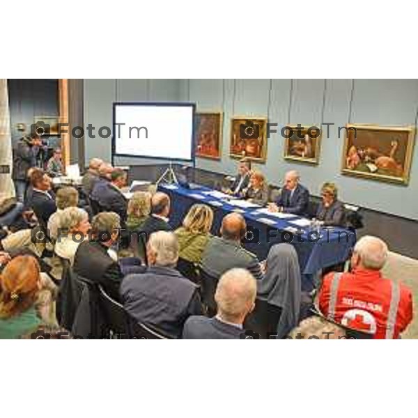 Tiziano Manzoni/LaPresse 8-11- 2025 Italia Cronaca Bergamo Giacomo Manzù Grande Cardinale in piedi 1985 – 1988 fusione in bronzo