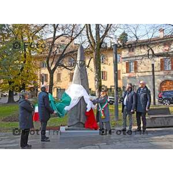 Tiziano Manzoni/LaPresse 8-11- 2025 Italia Cronaca Bergamo Giacomo Manzù Grande Cardinale in piedi 1985 – 1988 fusione in bronzo