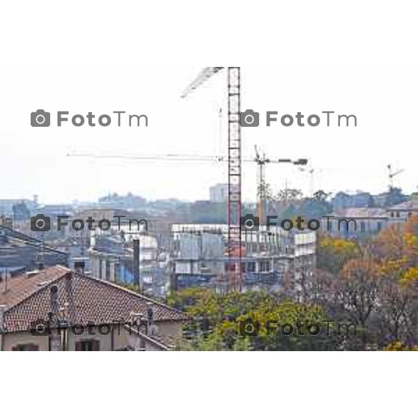 Tiziano Manzoni/LaPresse 8-11- 2025 Italia Cronaca Bergamo Cantiere Nuova Gamec ex palazzetto sport