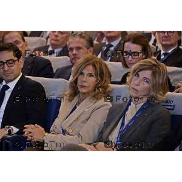 Tiziano Manzoni/LaPresse 8-11- 2025 Italia Cronaca BergamoElena Marcegaglia e Giovanna Ricuperati