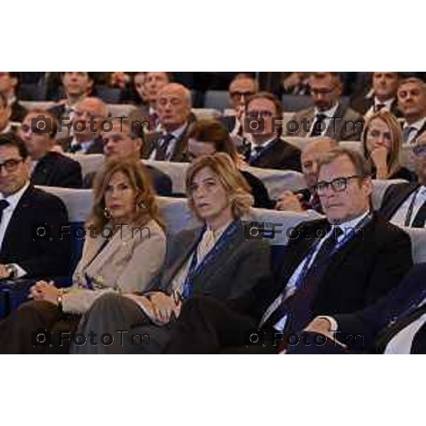 Tiziano Manzoni/LaPresse 8-11- 2025 Italia Cronaca BergamoElena Marcegaglia e Giovanna Ricuperati