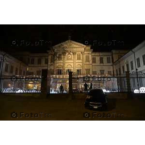 Tiziano Manzoni/LaPresse 11-11- 2025 Italia Cronaca Bergamo Il presidente Regione Attilio Fontana visita l\'accademia Carrara