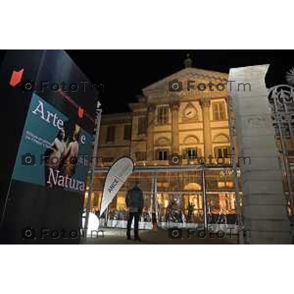 Tiziano Manzoni/LaPresse 11-11- 2025 Italia Cronaca Bergamo Il presidente Regione Attilio Fontana visita l\'accademia Carrara