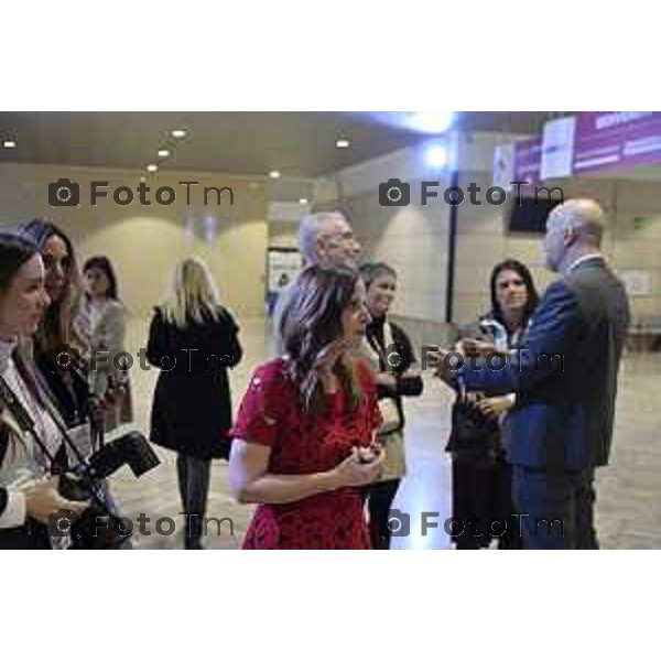 Tiziano Manzoni/LaPresse 12-11- 2025 Italia Cronaca Fiera di Bergamo (via Lunga) per l’apertura ufficiale del Beauty to Business Summit & Polo Innovation Day, manifestazione organizzata da Promoberg e Polo della Cosmesi Clio Zammatteo