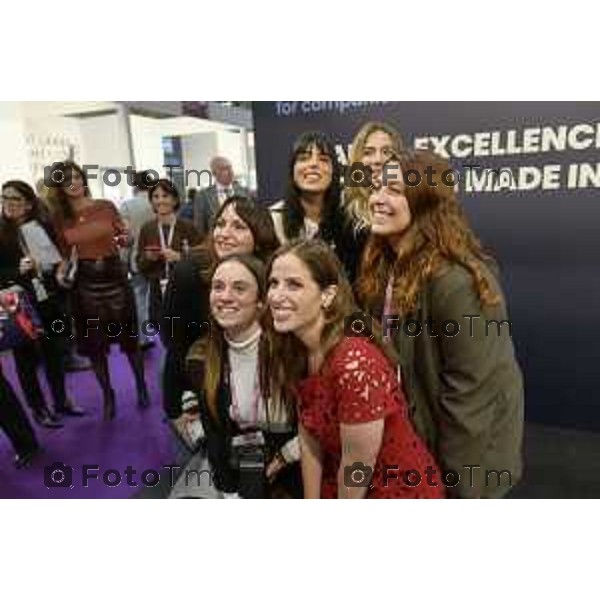 Tiziano Manzoni/LaPresse 12-11- 2025 Italia Cronaca Fiera di Bergamo (via Lunga) per l’apertura ufficiale del Beauty to Business Summit & Polo Innovation Day, manifestazione organizzata da Promoberg e Polo della Cosmesi Clio Zammatteo