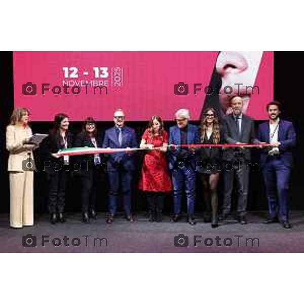 Tiziano Manzoni/LaPresse 12-11- 2025 Italia Cronaca Fiera di Bergamo (via Lunga) per l’apertura ufficiale del Beauty to Business Summit & Polo Innovation Day, manifestazione organizzata da Promoberg e Polo della Cosmesi Clio Zammatteo