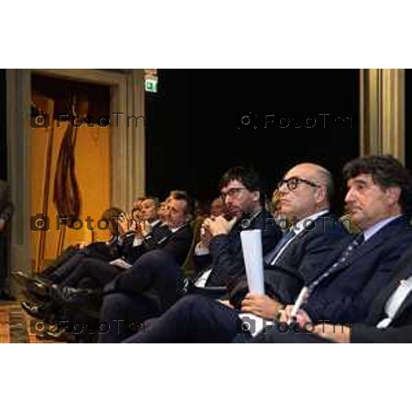 Andrei Eduard Huiala/LaPresse - For Manzoni 13-11-2025 Bergamo, Italia Cronaca Bergamo 28° Congresso ordinario AIGA “Rivoluzione Forense: l’avvocatura presidio di giustizia sociale nell’era delle transizioni”. Interventi di Andrea Delmastro Delle Vedove, Maria Luisa Mazzola,, Sergio Gandi, Luca Rotondi, Vito di Vita, Maurizio Romanelli, Giulio Marchesi, Lorenzo Santaniello,Silvia Viardi