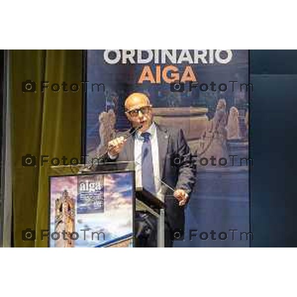 Andrei Eduard Huiala/LaPresse - For Manzoni 13-11-2025 Bergamo, Italia Cronaca Bergamo 28° Congresso ordinario AIGA “Rivoluzione Forense: l’avvocatura presidio di giustizia sociale nell’era delle transizioni”. Interventi di Andrea Delmastro Delle Vedove, Maria Luisa Mazzola,, Sergio Gandi, Luca Rotondi, Vito di Vita, Maurizio Romanelli, Giulio Marchesi, Lorenzo Santaniello,Silvia Viardi