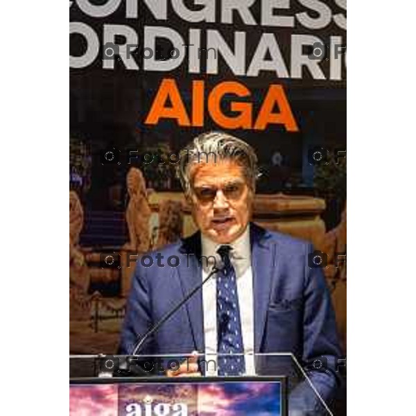 Andrei Eduard Huiala/LaPresse - For Manzoni 13-11-2025 Bergamo, Italia Cronaca Bergamo 28° Congresso ordinario AIGA “Rivoluzione Forense: l’avvocatura presidio di giustizia sociale nell’era delle transizioni”. Interventi di Andrea Delmastro Delle Vedove, Maria Luisa Mazzola,, Sergio Gandi, Luca Rotondi, Vito di Vita, Maurizio Romanelli, Giulio Marchesi, Lorenzo Santaniello,Silvia Viardi