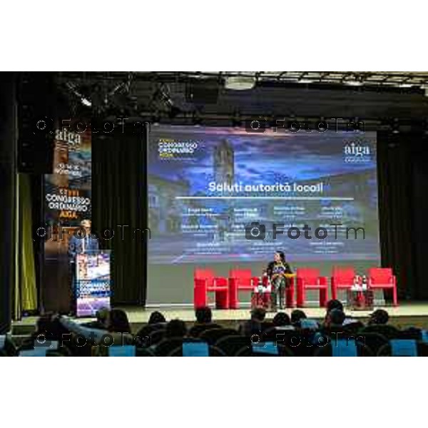 Andrei Eduard Huiala/LaPresse - For Manzoni 13-11-2025 Bergamo, Italia Cronaca Bergamo 28° Congresso ordinario AIGA “Rivoluzione Forense: l’avvocatura presidio di giustizia sociale nell’era delle transizioni”. Interventi di Andrea Delmastro Delle Vedove, Maria Luisa Mazzola,, Sergio Gandi, Luca Rotondi, Vito di Vita, Maurizio Romanelli, Giulio Marchesi, Lorenzo Santaniello,Silvia Viardi