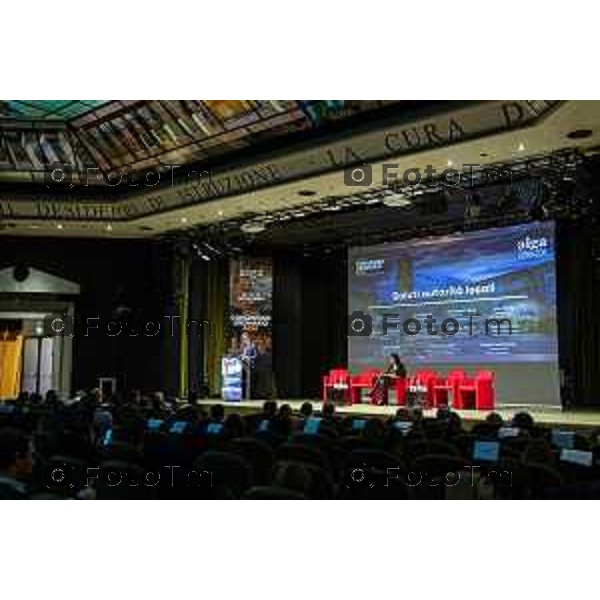 Andrei Eduard Huiala/LaPresse - For Manzoni 13-11-2025 Bergamo, Italia Cronaca Bergamo 28° Congresso ordinario AIGA “Rivoluzione Forense: l’avvocatura presidio di giustizia sociale nell’era delle transizioni”. Interventi di Andrea Delmastro Delle Vedove, Maria Luisa Mazzola,, Sergio Gandi, Luca Rotondi, Vito di Vita, Maurizio Romanelli, Giulio Marchesi, Lorenzo Santaniello,Silvia Viardi