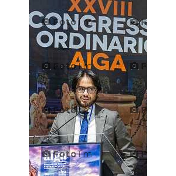 Andrei Eduard Huiala/LaPresse - For Manzoni 13-11-2025 Bergamo, Italia Cronaca Bergamo 28° Congresso ordinario AIGA “Rivoluzione Forense: l’avvocatura presidio di giustizia sociale nell’era delle transizioni”. Interventi di Andrea Delmastro Delle Vedove, Maria Luisa Mazzola,, Sergio Gandi, Luca Rotondi, Vito di Vita, Maurizio Romanelli, Giulio Marchesi, Lorenzo Santaniello,Silvia Viardi