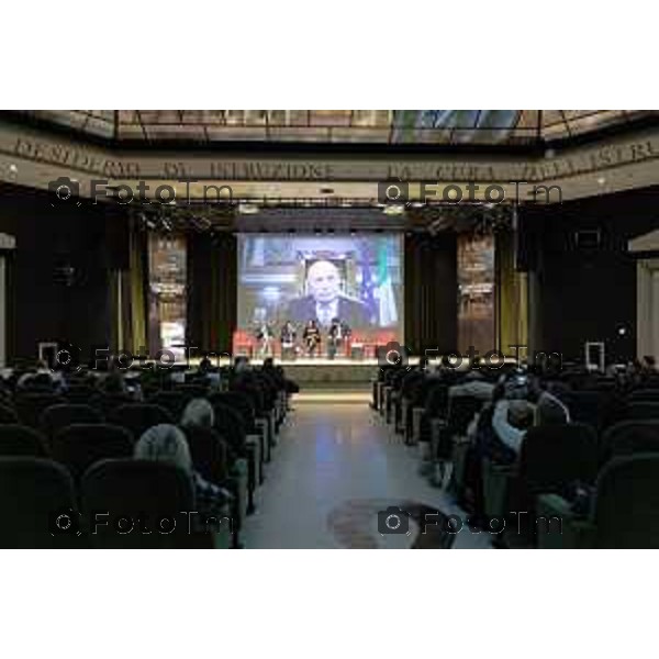 Andrei Eduard Huiala/LaPresse - For Manzoni 13-11-2025 Bergamo, Italia Cronaca Bergamo 28° Congresso ordinario AIGA “Rivoluzione Forense: l’avvocatura presidio di giustizia sociale nell’era delle transizioni”. Interventi di Andrea Delmastro Delle Vedove, Maria Luisa Mazzola,, Sergio Gandi, Luca Rotondi, Vito di Vita, Maurizio Romanelli, Giulio Marchesi, Lorenzo Santaniello,Silvia Viardi, Carlo Nordio