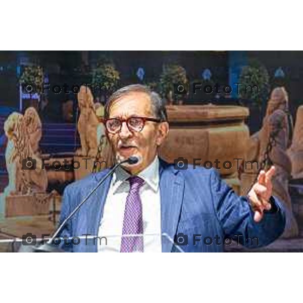 Andrei Eduard Huiala/LaPresse - For Manzoni 14-11-2025 Bergamo, Italia Cronaca Bergamo XXVIII Congresso Ordinario AIGA - Internvento Presidente del Senato Ignazio La Russa