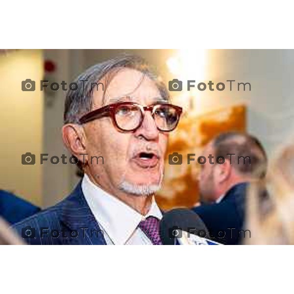 Andrei Eduard Huiala/LaPresse - For Manzoni 14-11-2025 Bergamo, Italia Cronaca Bergamo XXVIII Congresso Ordinario AIGA - Internvento Presidente del Senato Ignazio La Russa