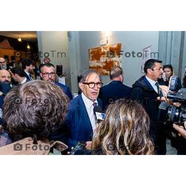 Andrei Eduard Huiala/LaPresse - For Manzoni 14-11-2025 Bergamo, Italia Cronaca Bergamo XXVIII Congresso Ordinario AIGA - Internvento Presidente del Senato Ignazio La Russa