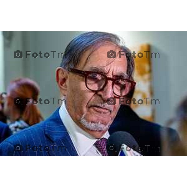 Andrei Eduard Huiala/LaPresse - For Manzoni 14-11-2025 Bergamo, Italia Cronaca Bergamo XXVIII Congresso Ordinario AIGA - Internvento Presidente del Senato Ignazio La Russa