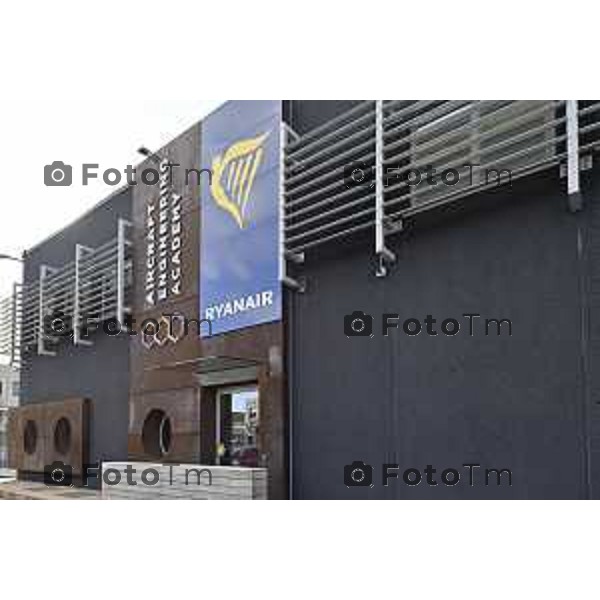 Tiziano Manzoni/LaPresse 18-11- 2025 Italia Cronaca Bergamo Azzano San Paolo Ryanair centro formazione Aircraft Engineering Academy Eddie Wilson, CEO Ryanair DAC Roberto Occhiuto, Presidente Regione Calabria Giovanni Sanga, Presidente SACBO Alessandro Cianciaruso, CEO SEAS