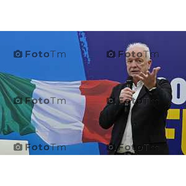 Tiziano Manzoni/LaPresse 18-11- 2025 Italia Cronaca Bergamo Azzano San Paolo Ryanair centro formazione Aircraft Engineering Academy Eddie Wilson, CEO Ryanair