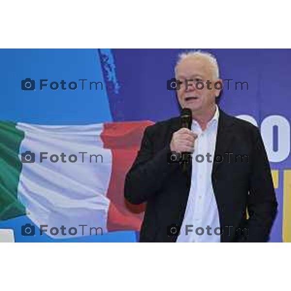 Tiziano Manzoni/LaPresse 18-11- 2025 Italia Cronaca Bergamo Azzano San Paolo Ryanair centro formazione Aircraft Engineering Academy Eddie Wilson, CEO Ryanair