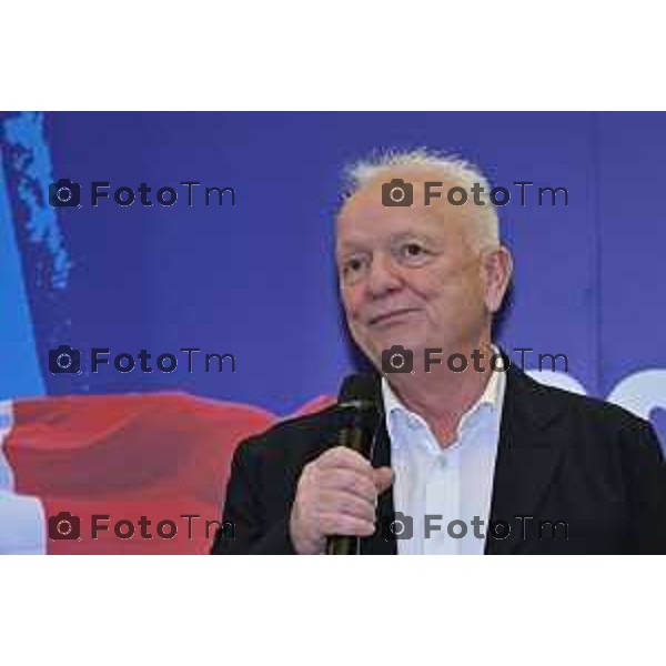 Tiziano Manzoni/LaPresse 18-11- 2025 Italia Cronaca Bergamo Azzano San Paolo Ryanair centro formazione Aircraft Engineering Academy Eddie Wilson, CEO Ryanair